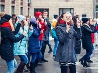 Танцевальный флешмоб пройдет в краевой столице 4 ноября