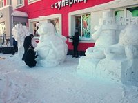 Студенты Института архитектуры и дизайна приняли участие в конкурсе снежных фигур