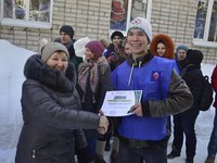 18 февраля активисты ФСТ приняли участие в празднике «Снежная крепость»