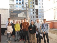 Группа СУЗ-81 посетила строящееся высотное здание
