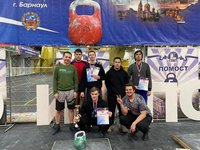 Студенты АлтГТУ заняли призовые места в соревнованиях по гиревому спорту