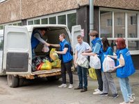 В АлтГТУ собрали гуманитарную помощь