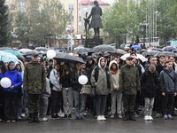 Студенты ИнБиоХим приняли участие в митинге, посвященном Дню солидарности в борьбе с терроризмом