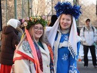 В студенческом городке АлтГТУ шумно и вкусно встретили весну В студенческом городке АлтГТУ шумно и вкусно встретили весну