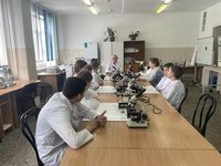 На кафедре ТХПЗ провели мастер-класс «Юный микробиолог» На кафедре ТХПЗ провели мастер-класс «Юный микробиолог»